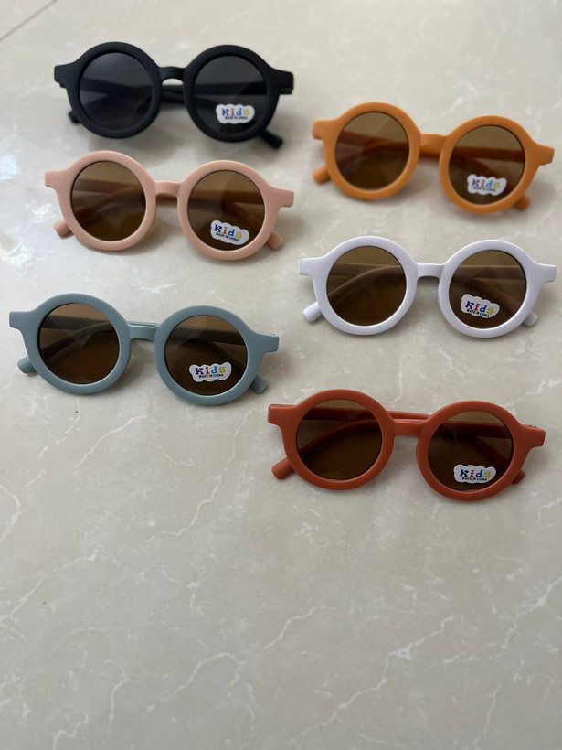 عینک آفتابی کودک فریم گرد کلاسیک