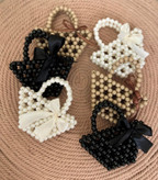 کیف مرواریدی مثلثی