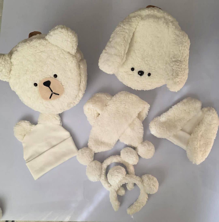 کلاه تدی پشمالو