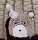 لوستر اتاق خواب بچگانه طنابی خرسی